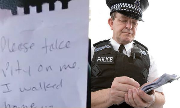 Officer Writing Ticket