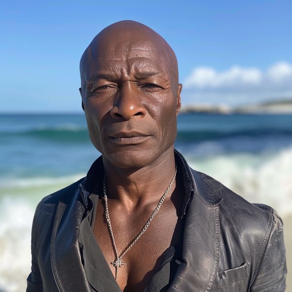 Seal without his facial scars according to AI