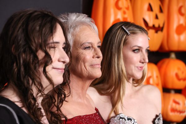 Ruby Guest, Jamie Lee Curtis and Annie Guest at the premiere of "Halloween Ends" held at the TCL Chinese Theatre on October 11, 2022, in Los Angeles, California | Source: Getty Images